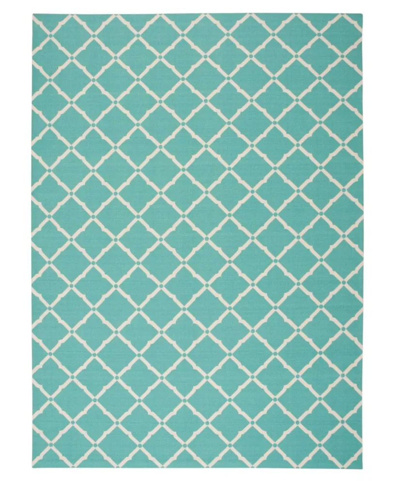 Long Street Looms Backyard BAC091 7'9" x 10'10" Outdoor Area Rug