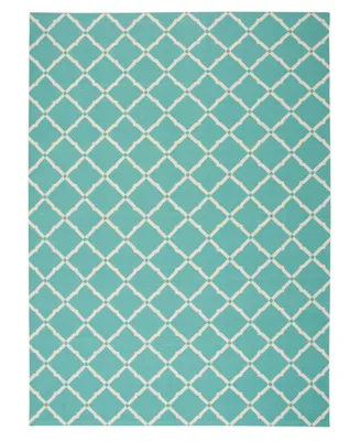 Long Street Looms Backyard BAC091 7'9" x 10'10" Outdoor Area Rug