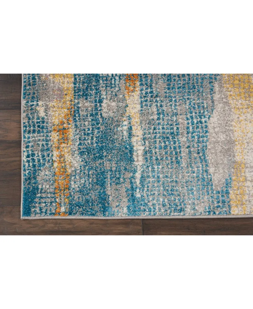 Long Street Looms Zeal ZEA16 Gray 8' x 10' Area Rug