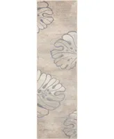 Long Street Looms Samuel SAM04 Beige 2'2" x 7'6" Runner Rug