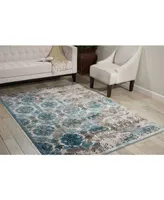 Long Street Looms Fate FAT05 Ivory 5'3" x 7'4" Area Rug