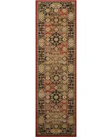 Long Street Looms Modino MOD03 Multi 2'2" x 7'6" Runner Rug