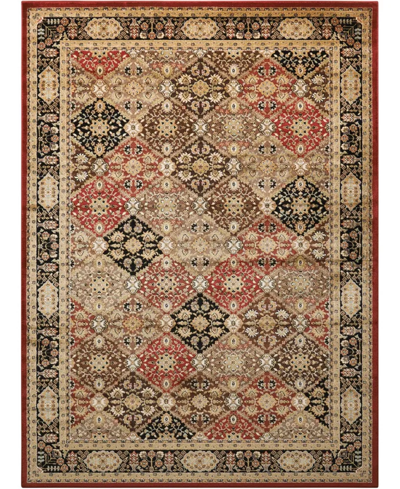 Long Street Looms Modino MOD03 Multi 7'10" x 10'10" Area Rug