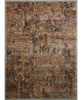 Long Street Looms Modino MOD06 Blue 3'11" x 5'11" Area Rug