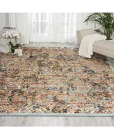 Long Street Looms Modino MOD06 Blue 7'10" x 10'10" Area Rug