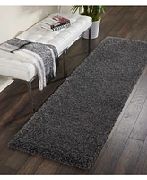 Long Street Looms Cali Shag CAL01 2'2" x 9'10" Runner Rug