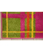 Long Street Looms Riverdale RIV01 Pink 5'3" x 7'3" Area Rug