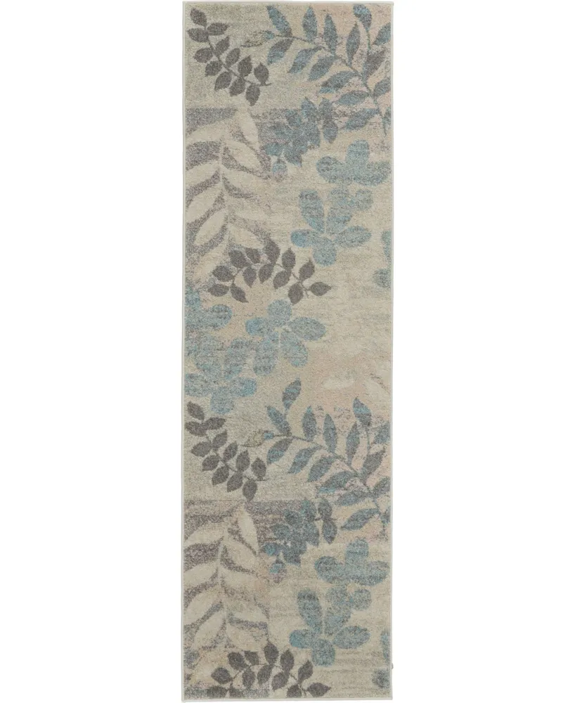 Long Street Looms Peace PEA01 2'3" x 7'3" Runner Rug