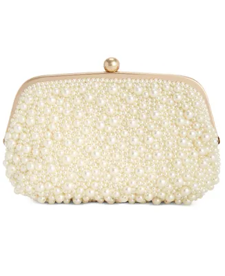 I.n.c. International Concepts All Over Pearl Pouch Clutch, Created for Macy's