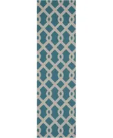 Long Street Looms Shady Brights Sha20 Ocean Rug