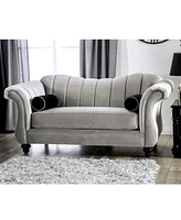 Furniture of America Avanetti Upholstered Love Seat
