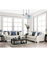 Furniture of America Cameron Park Upholstered Love Seat