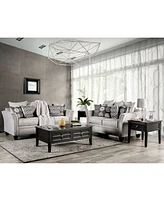 Furniture of America Boulder Creek Upholstered Love Seat