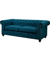 Furniture of America Skyana Upholstered Sofa