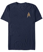 Fifth Sun Star Trek Discovery Men's Delta Command Badge Short Sleeve T-Shirt