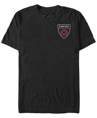 Fifth Sun Star Wars Men's Empire Pocket Badge Short Sleeve T-Shirt