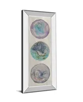 Classy Art Planet Trio By Alicia Ludwig Mirror Framed Print Wall Art Collection