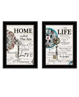 Trendy Decor 4u Life Home 2 Piece Vignette By Robin Lee Vieira Collection