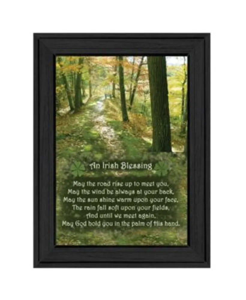 Trendy Decor 4u Irish Blessing By Trendy Decor4u Printed Wall Art Ready To Hang Collection