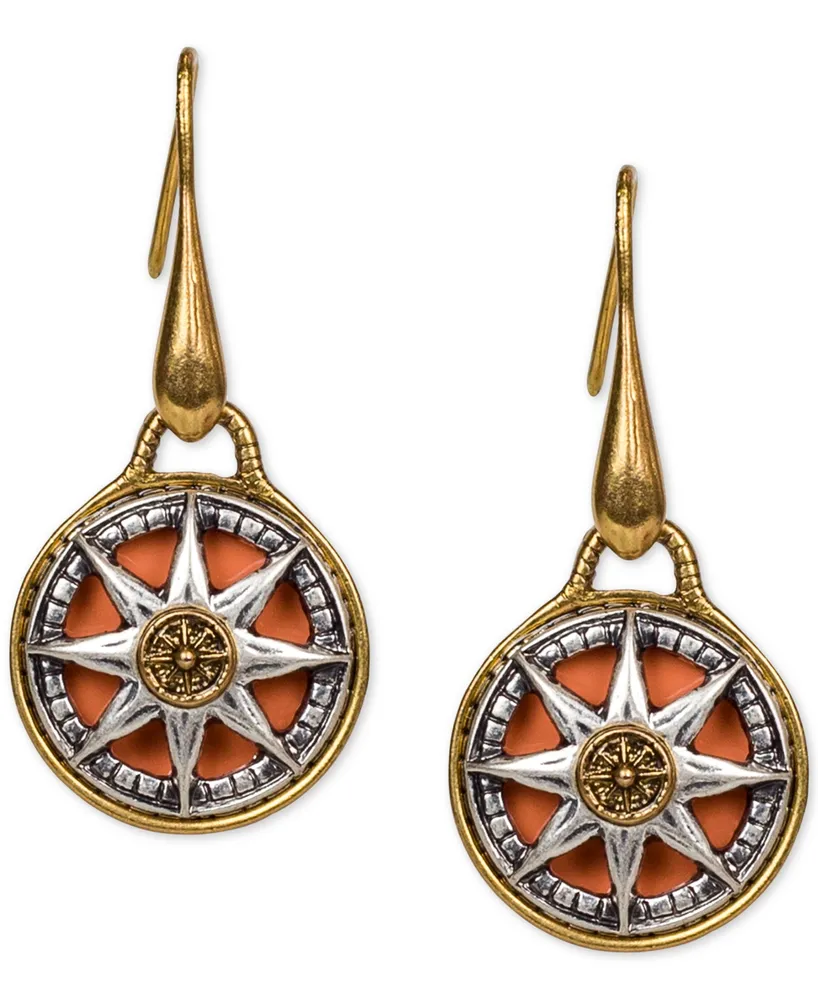 Patricia Nash Compass Drop Women's Earrings