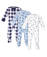 Touched by Nature Baby Girls and Boys Arctic Sleep Play, Pack of 3