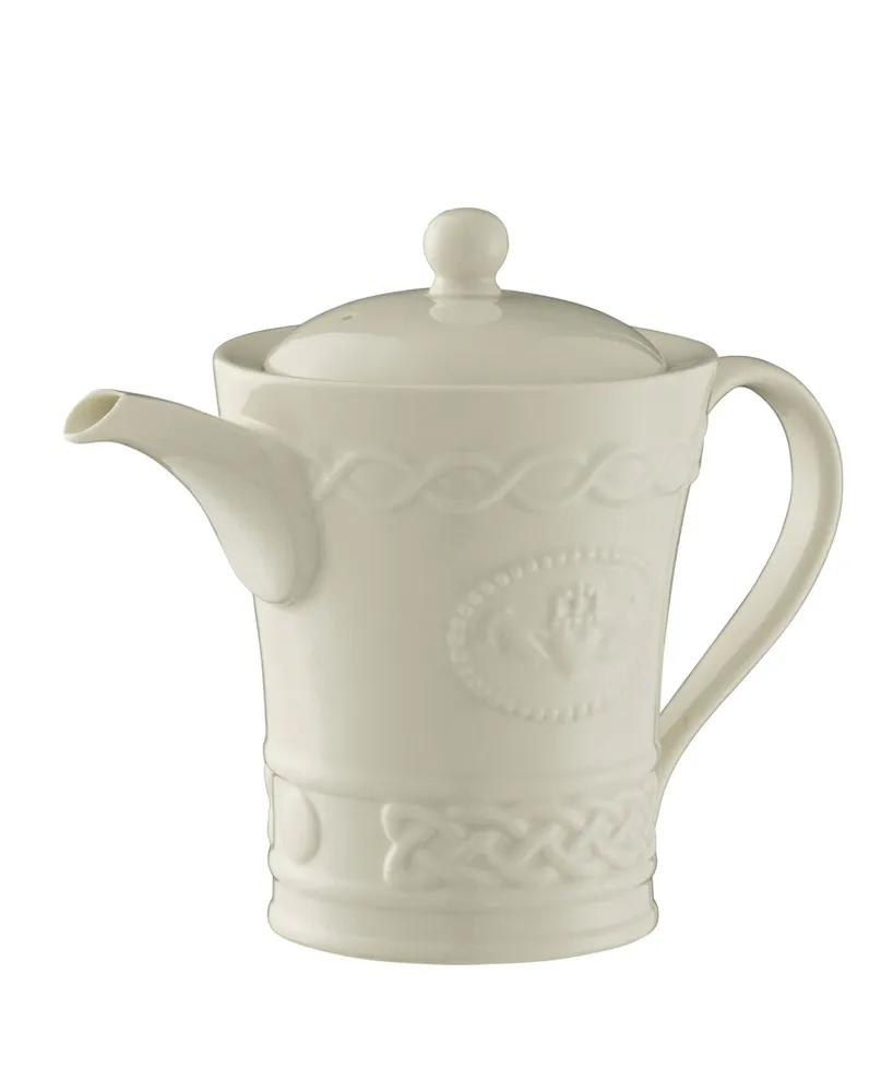 Belleek Claddagh Beverage Pot