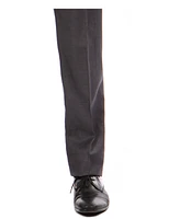 Tazio Men's Slim-Fit Flat Front Stretch Dress Pants