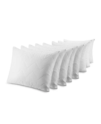 Waterguard Quilted Cotton Waterproof Pillow Protector 8 Pack