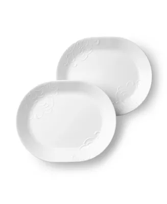 Corelle Cherish Dinner Platters, Set of 2