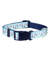 Parisian Pet Sail Boats Dog Collar