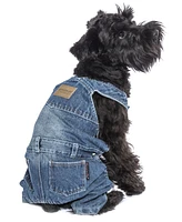 Parisian Pet Denim Dog Overalls