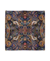 Ambesonne Paisley Set of 4 Napkins, 12" x 12"