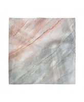 Ambesonne Marble Set of 4 Napkins, 12" x 12"