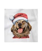 Ambesonne Labrador Set of 4 Napkins, 12" x 12"