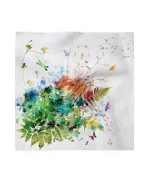 Ambesonne Watercolor Set of 4 Napkins, 18" x 18"