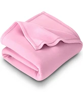 Bare Home Polar Fleece Throw Blanket
