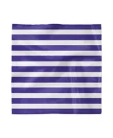 Ambesonne Striped Set of 4 Napkins, 18" x 18"