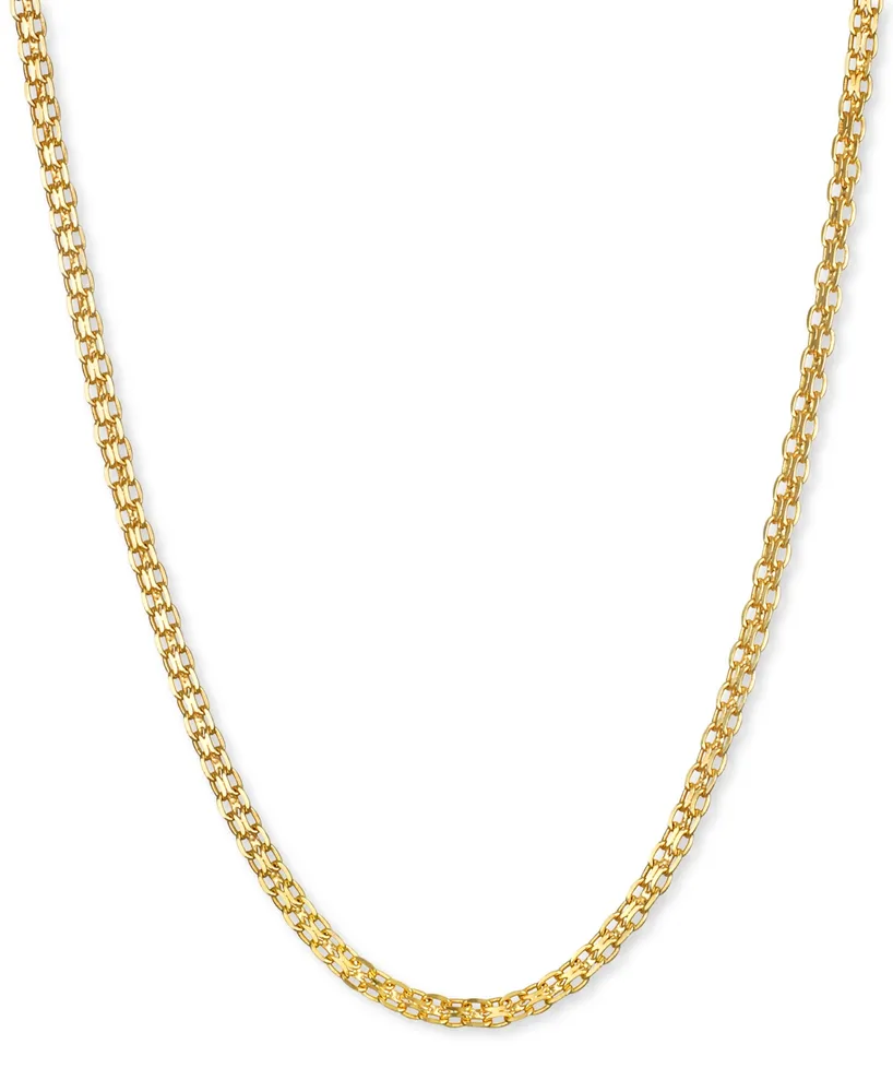 Bismark Link 18" Chain Necklace in 14k Gold