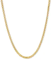 Bismark Link 18" Chain Necklace in 14k Gold