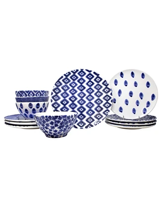 Vietri Santorini Assorted 12-Piece Place Setting