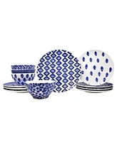 Vietri Santorini Assorted 12-Piece Place Setting