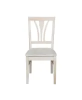 International Concepts Fanback Chairs, Set of 2