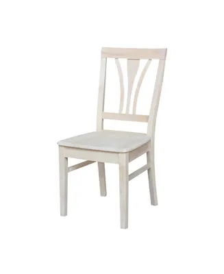 International Concepts Fanback Chairs, Set of 2