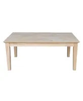 International Concepts Shaker Coffee Table