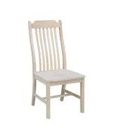 International Concepts Steambent Mission Chairs, Set of 2