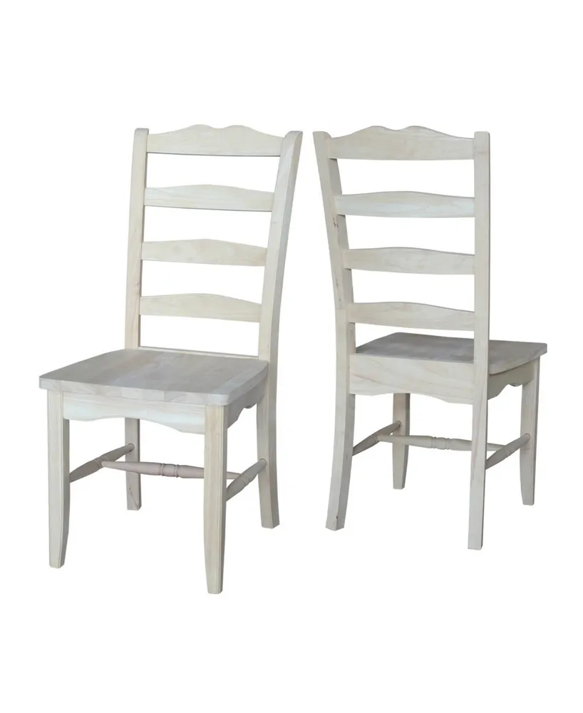 International Concepts Magnolia Chairs, Set of 2