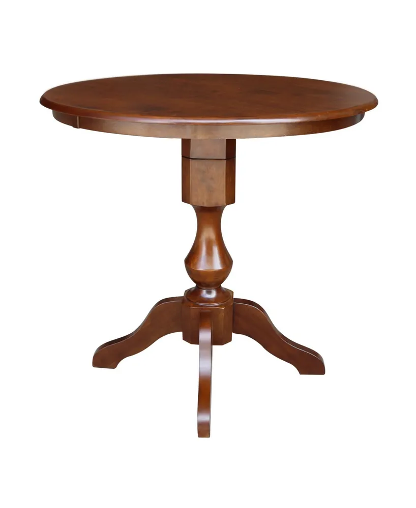 International Concepts 36" Round Top Pedestal Table