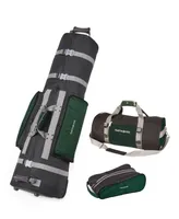 Samsonite Deluxe 3 Piece Golf Travel Set