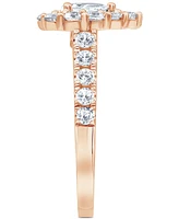 Marchesa Certified Diamond Pear Halo Bridal Set (2 ct. t.w.) 18K White, Yellow or Rose Gold