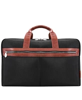 McKlein Wellington 21" Two-Tone Dual-Compartment Laptop Tablet Carry-All Duffel